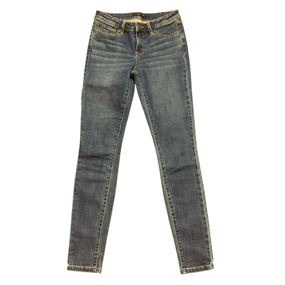 Prana Organic Cotton Blend Blue Skinny Jeans Women’s Sz 4/27